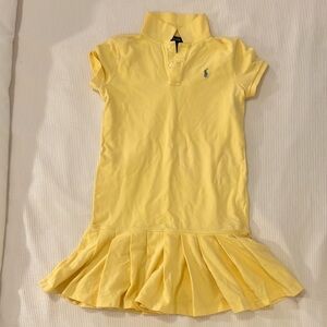 NY Closet Sale! Ralph Lauren Girl Stretch Mesh Polo Dress